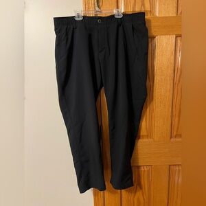 Men’s Under Armour golf pants, 40 X 30, black